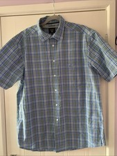 James Pringle Blue Check Shirt