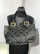 Tignanello leather & other womens black shoulder handbag bags medium - IE