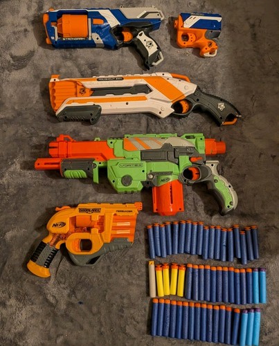 Nerf gun bundle - nerf, bundle/joblotx5