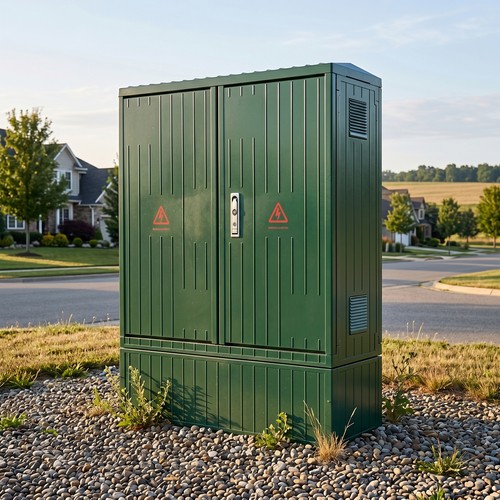 Double door grp - door, electric