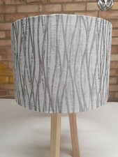 Silver Grey Linear Handmade