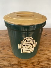Vintage Green Ceramic Bread