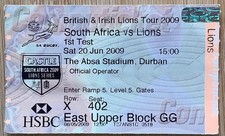 2009 SOUTH AFRICA v BRITISH