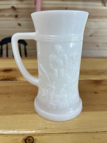 Vintage federal glass milk - vintage,
