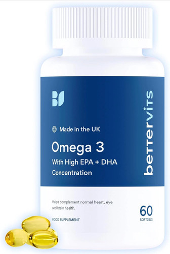 Bettervits omega fish - omega-3, oil