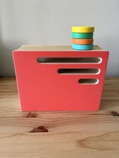 Lovevery Count & Slide Ring Chute – Montessori Fine-Motor Toy (Realist Play Kit)