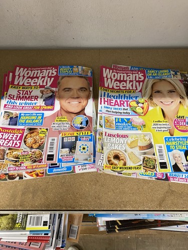 Woman weekly job lot x11 - job,