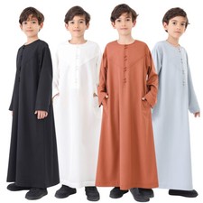 Dubai Kids Boys Abaya Jubba