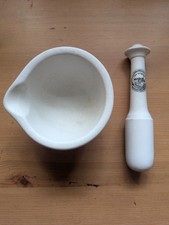 The Original Mason Cash Vitrified Ceramic Pestle and Mortar