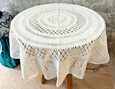 Vintage white cotton - white, spanish