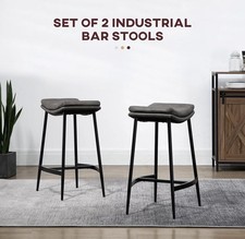 2PCS HOMCOM Breakfast Bar