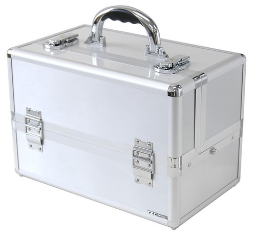 Pro aluminum cosmetic train - aluminum,