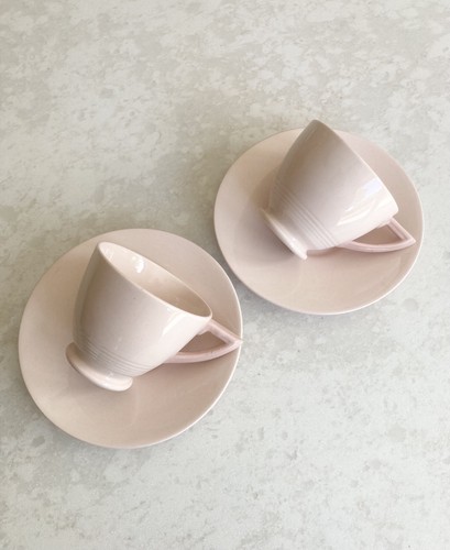 Pair wedgewood tea cup - wedgewood,