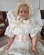 Antique Victorian Wax Doll 21