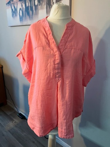 Pure linen top size - linen, 10