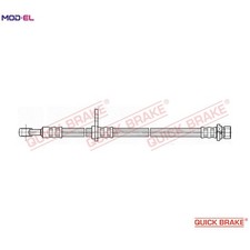 BRAKE HOSE 50.802 FOR HONDA CR-V/II/SUV/Mk N22A2 2.2L K20A4 2.0L 4cyl