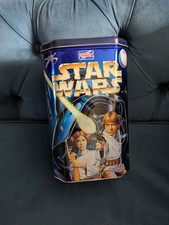 Vintage Star Wars Biscuit Tin 1997 Burton’s UK Promo 20th Anniversary Lucasfilm