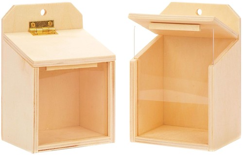 Av441 wooden squirrel feeders - av441,