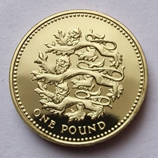 1997 Elizabeth II - PROOF £1