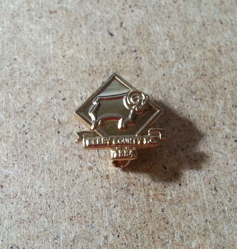 Derby county 1884 gold metal - derby,
