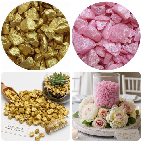 Pink gold decorative - gold, glass