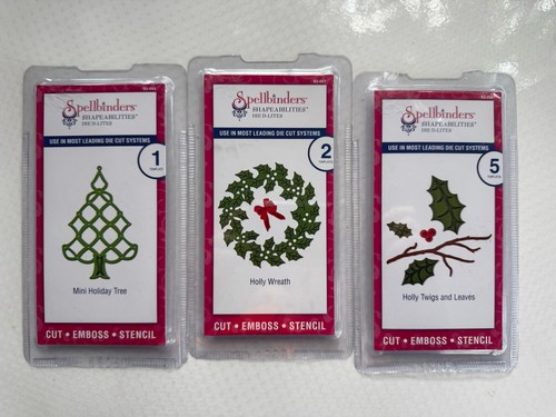Spellbinders christmas dies - christmas,