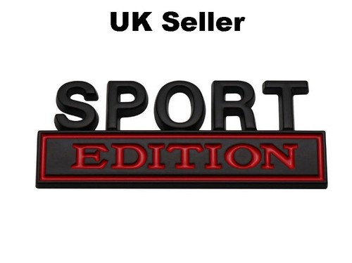 Sport edition car badge - edition,