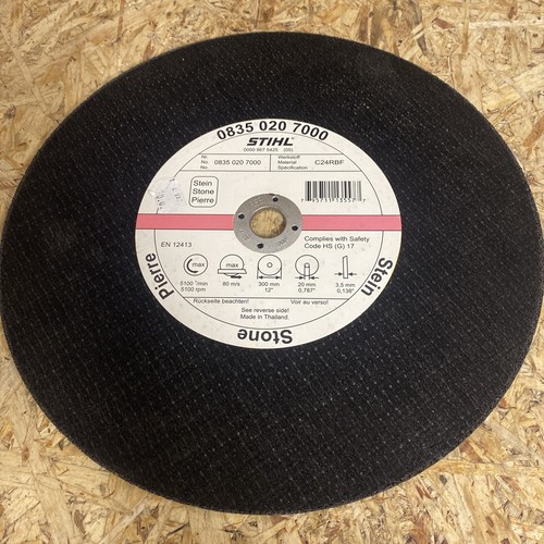 Stihl stone cutting disc - 2,