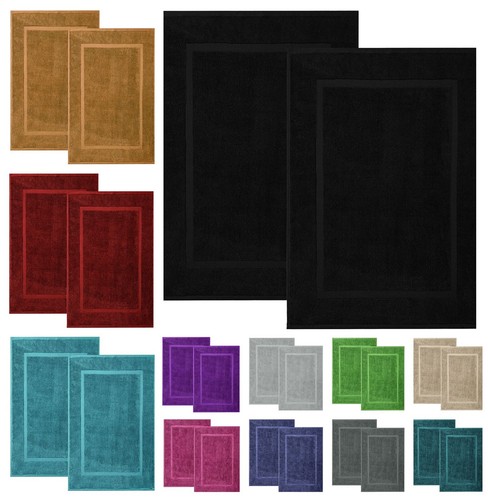 Luxury cotton bath mats - luxury,