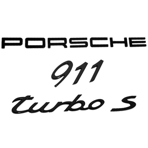 Matte black for porsche - black,