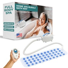 SereneLife Bubble Bath Mat