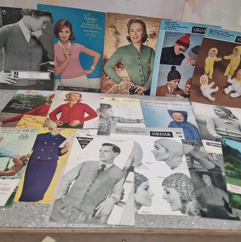 Vintage knitting patterns - knitting,