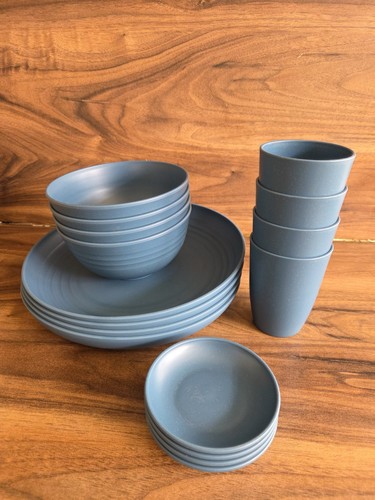 Reusable plastic dinner set - dinner,