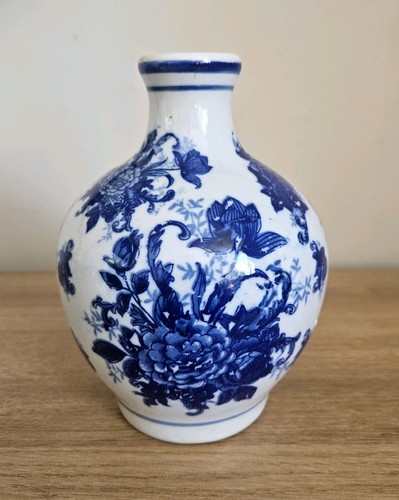 Oriental blue and white - and,