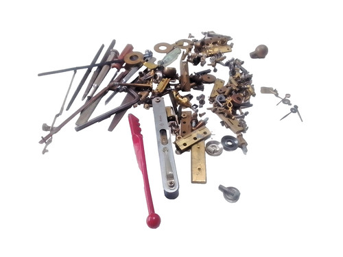 Miscellaneous tools and - , clock