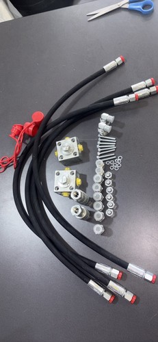 2pcs way hydraulic - hydraulic, diverter