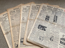 Daily Express Newspaper 25th 26th 27th OR 28th October 1950 ORIGINAL