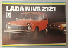 Lada Niva 2121 4x4 Brochure c.1980