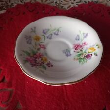 Queen Anne/Old Country Spray  Saucer Vintage England