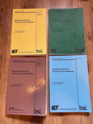 Bs7671 previous editions - bs7671,