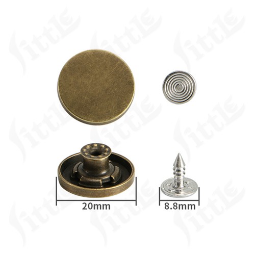 Heavy duty press studs - press, snap