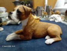 Sandicast Boxer Dog Sculpture