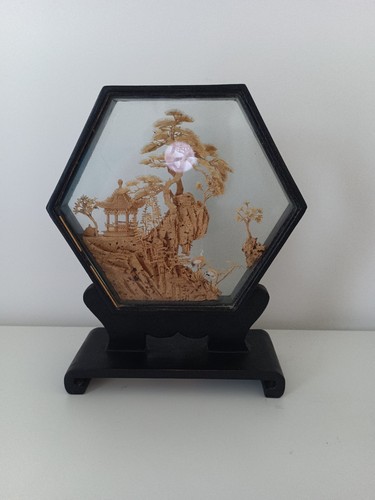 Chinese cork diorama stocks - cork,