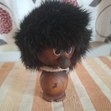 Vintage Teak Gonk Troll boy
