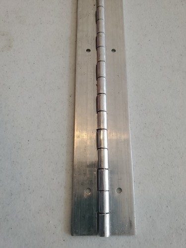 Piano hinge aluminum long - aluminum,