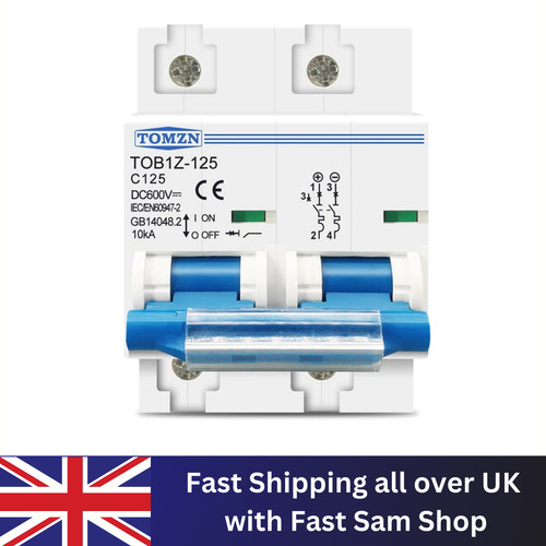 Mcb 600v 125a 100a - 100a, 80a