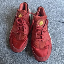 NIKE AIR HUARACHE RED TRAINERS