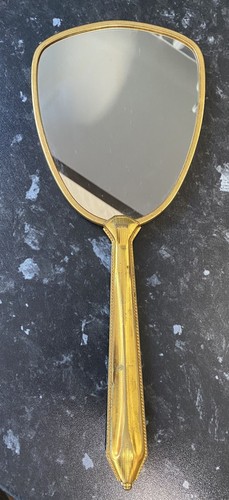 Vintage gold coloured vanity - gold,