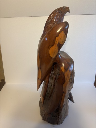 Wooden eagle tall - wooden,