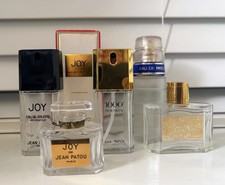 5 X Vintage Jean Patou Perfume Bottles Joy, 1000, Eau De Patou EMPTY COLLECTABLE